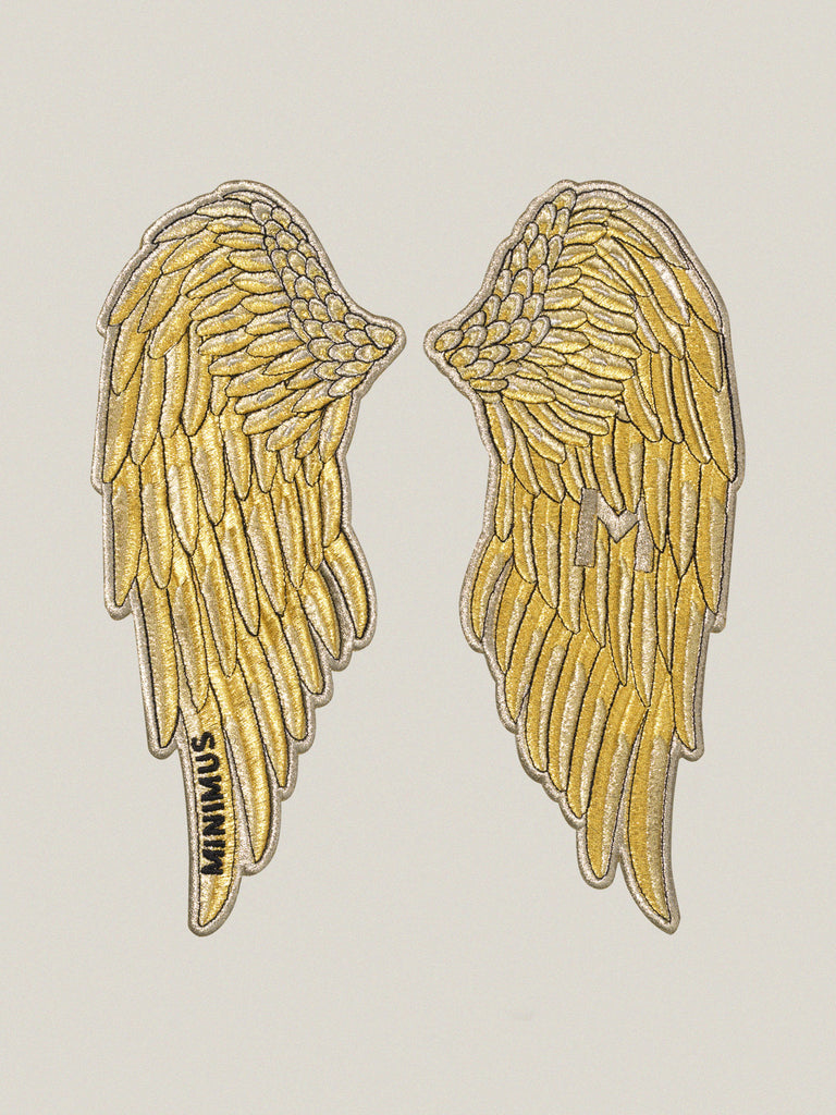 Large iron-on embroidered badge: Free Phoenix