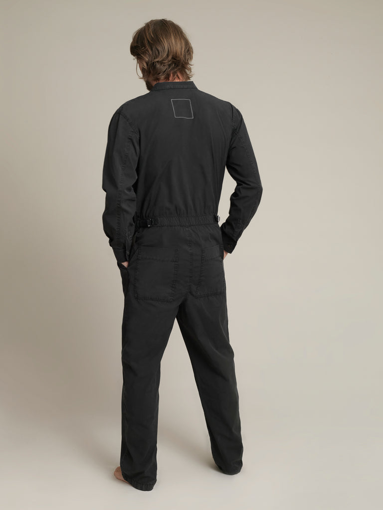Men's Black Shirtweight Boilersuit