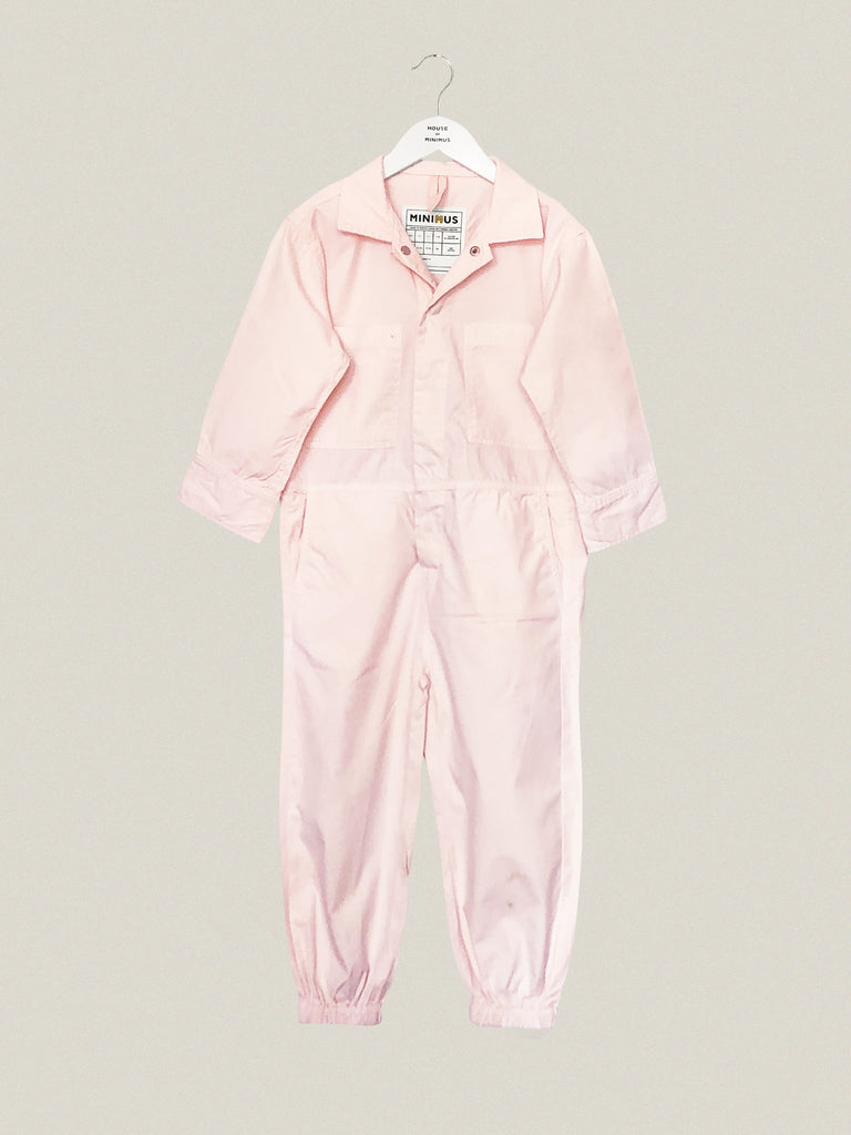 Pre-Loved Pink Shirtweight Boilersuit Age 5-7